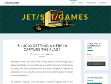 Tablet Screenshot of jetsetgames.net
